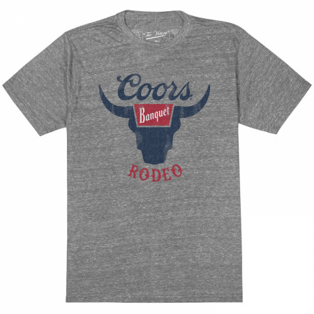Coors Banquet Rodeo Beer Classic Throwback Style T-Shirt
