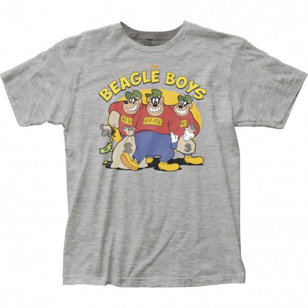 Ducktales Beagle Boys Men's Grey T-Shirt