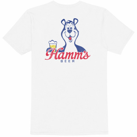 Hamm's Beer Cheers Front and Back Print T-Shirt