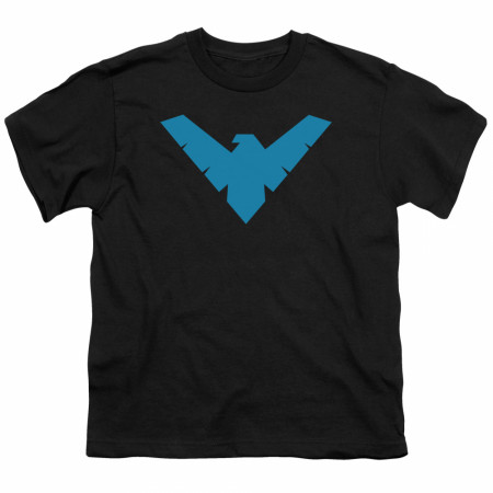 Nightwing Symbol Kids T-Shirt
