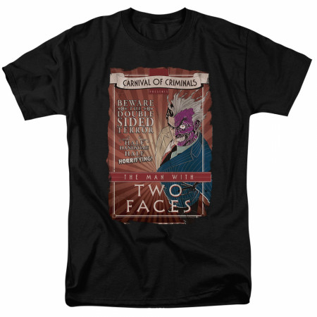 Two-Face Carnival Poster T-Shirt
