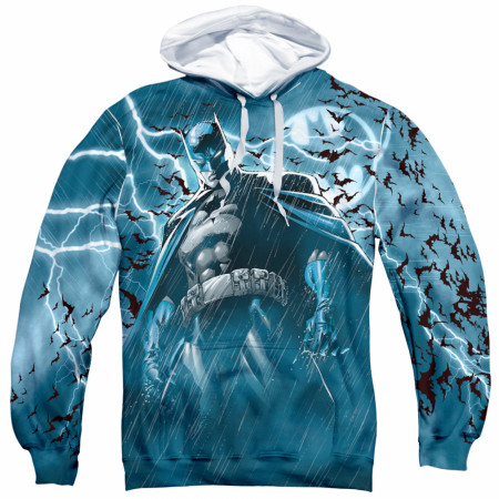 Batman Stormy Knight All Over Print Hoodie