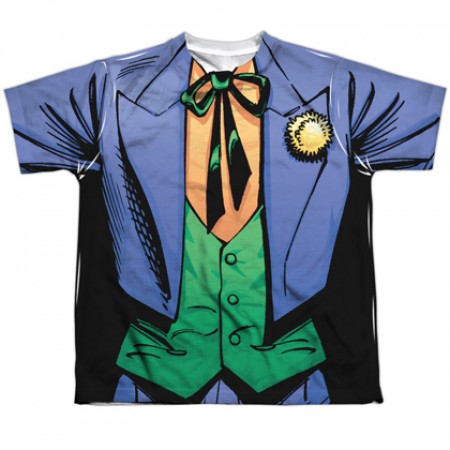 The Joker Uniform Youth Costume Tee