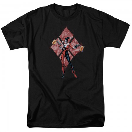 Harley Quinn Pow Pow Diamonds Tshirt