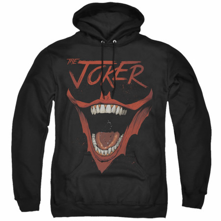 The Joker Bat Logo Smile Black Hoodie