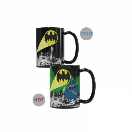 Batman and Joker Core Color Change Ceramic Mug
