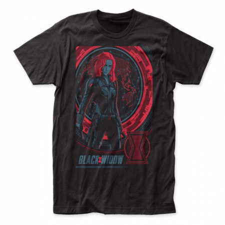 Black Widow Movie Hero Stance T-Shirt