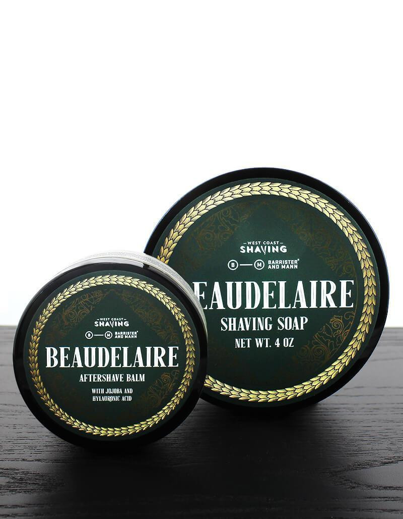 Barrister and Mann Beaudelaire Shaving Soap & Aftershave Balm Set