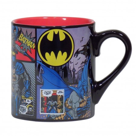Batman Comic Panels 14oz Coffee Mug