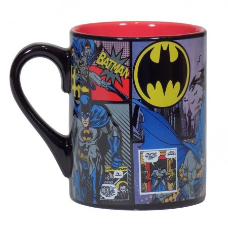 Batman Comic Panels 14oz Coffee Mug