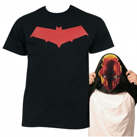 Batman Under the Red Hood Men's Flip Up T-Shirt