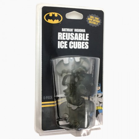 Batman 6 Pack Reusable Ice Cubes