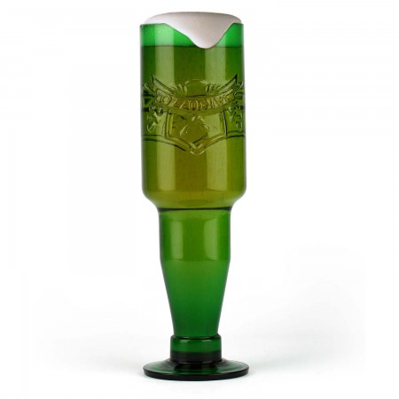 Craft Draft Green Repurposed Beer Drinking Glass