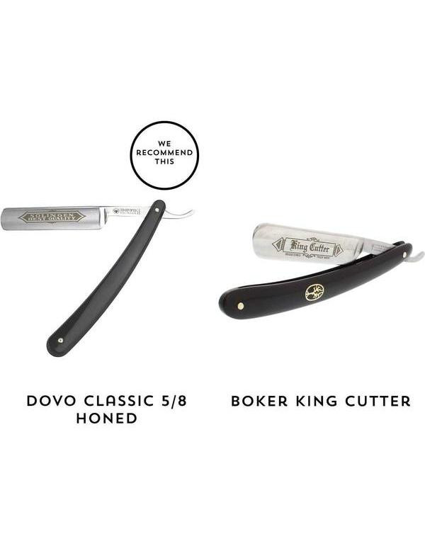 Product image 0 for Black Straight Razor Set-Build Your Own