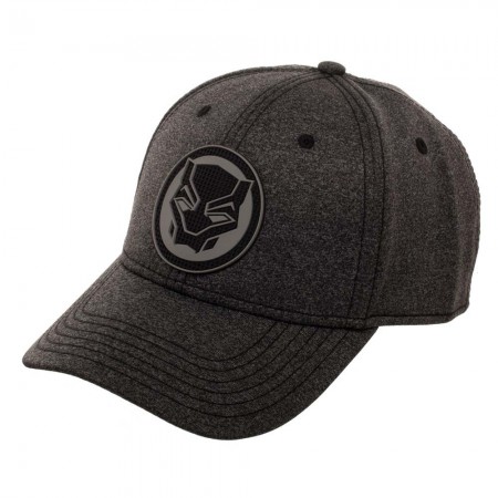 Black Panther Logo Flex Fit Hat