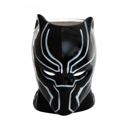 Black Panther Molded Coffee Mug