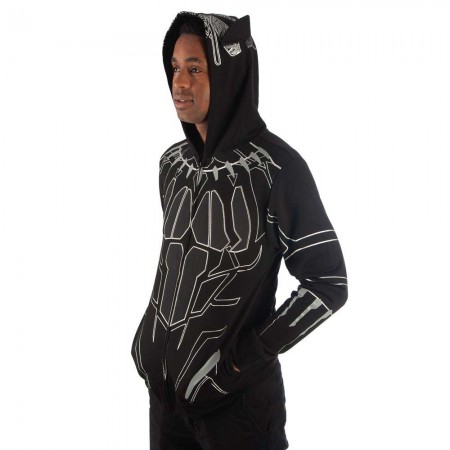 Black Panther Costume Movie Men's Hoodie