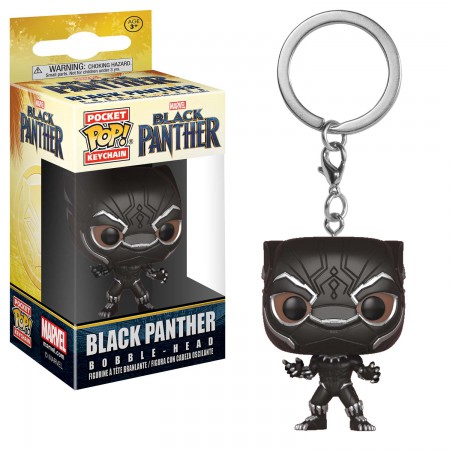 Black Panther Movie Funko Pocket Pop Keychain