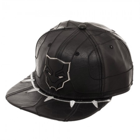 Black Panther Suit Up Black Snapback Hat