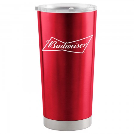 Budweiser 20 Oz Metal Tumbler Cup
