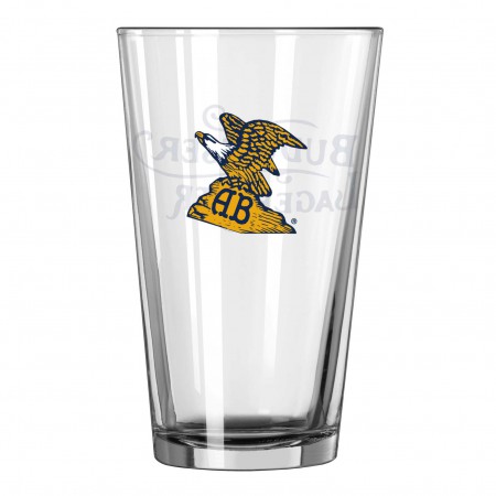 Budweiser Eagle Logo Pint Glass