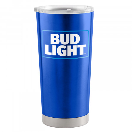 Bud Light 20 Oz Metal Tumbler Cup