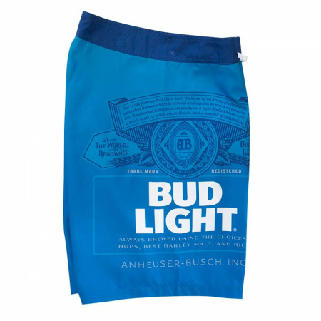 Bud Light Label Board Shorts