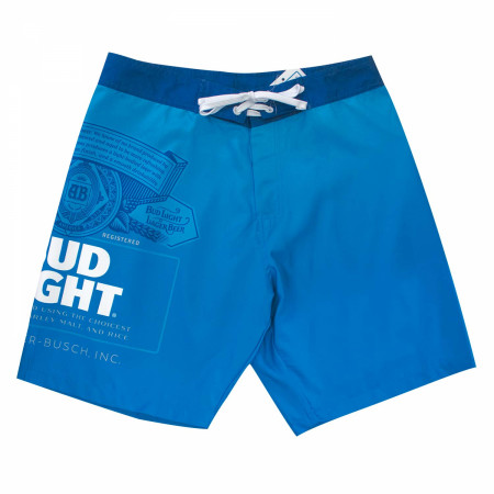 Bud Light Label Board Shorts