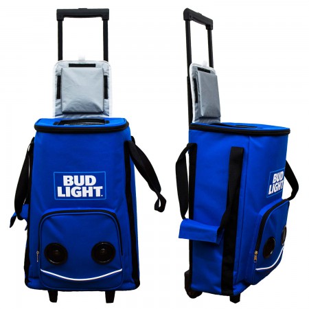 Bud Light Rolling Cooler Bag With Wheels