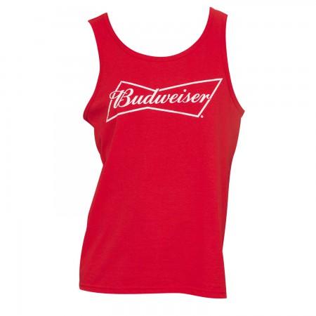 Men's Budweiser Red Tank Top