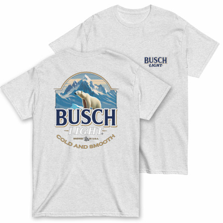 Busch Light Retro Label T Shirt M