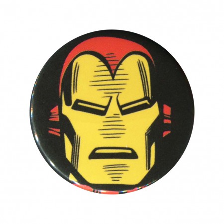 Iron Man Face Button