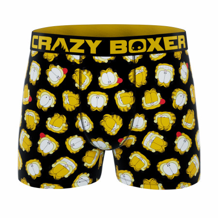Crazy Boxer Garfield Faces Men's Boxer Briefs