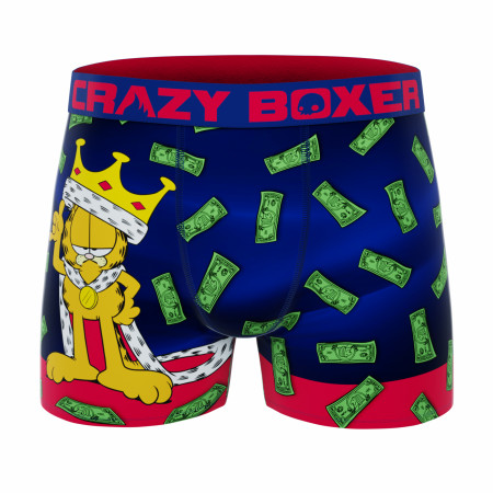 Crazy Boxer Garfield King Men's Boxer Briefs