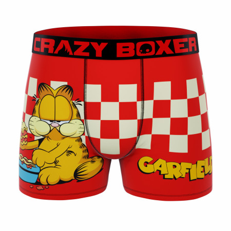 Crazy Boxers Garfield Lasagna Comic Boxer Briefs in Food Box