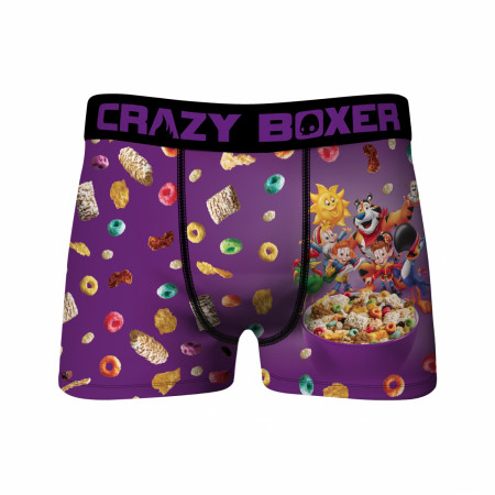 Crazy Boxers Kellogg's Cereal and Characters All Over Boxer Briefs