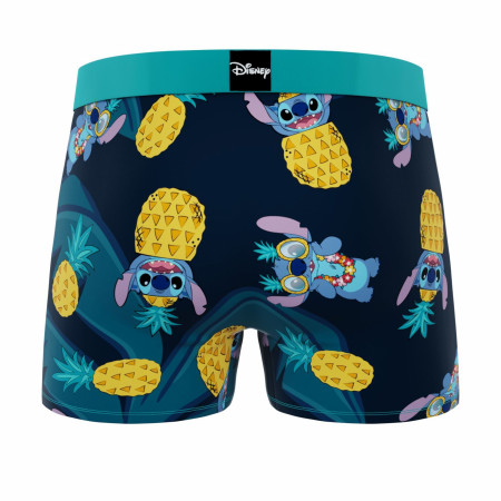 Crazy Boxers Disney Lilo and Stitch Pineapples Men's Boxer Briefs