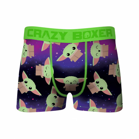 Crazy Boxers Star Wars The Child All Over Print Boxer Briefs