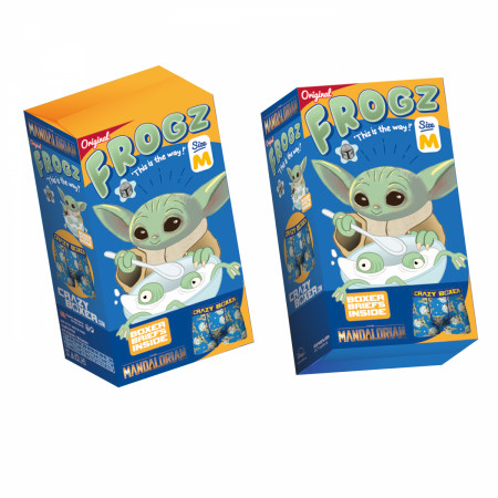 Crazy Boxers Star Wars The Child Grogu Boxer Briefs in Cereal Box