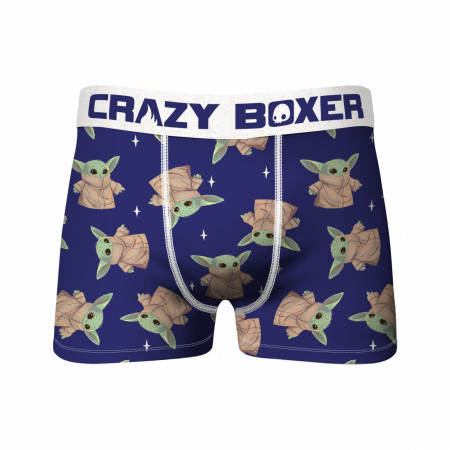 Star Wars The Child Cute Character All Over Print Men's Crazy Boxer Briefs