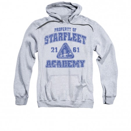 Star Trek Starfleet Academy Gray Pullover Hoodie