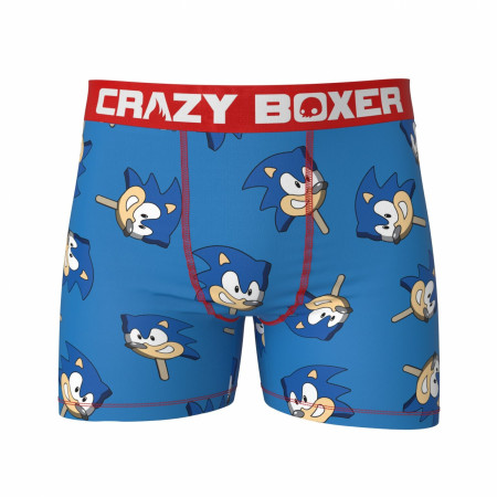 Sonic the Hedgehog Head Icy Treat Boxer Briefs