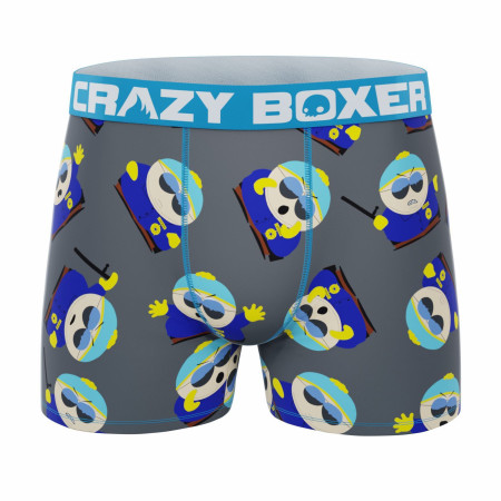 Crazy Boxers South Park Cartman Cop Men's Boxer Briefs