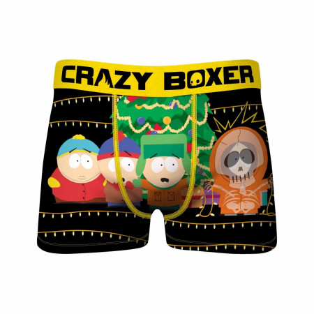 Crazy Boxers South Park Kenny Christmas Light Men's Boxer Briefs