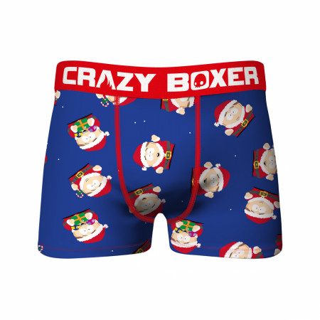 South Park Cartman Santa All Over Print Men's Underwear Boxer Briefs