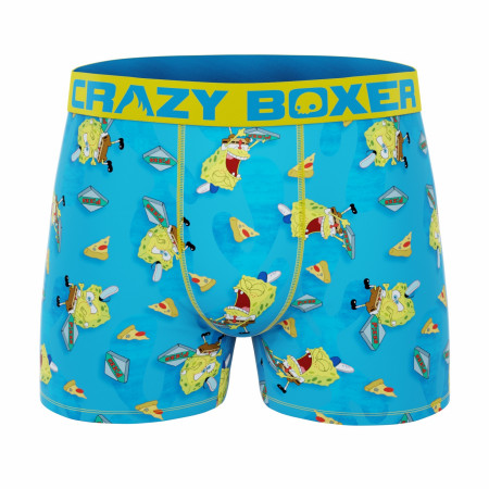 Crazy Boxer SpongeBob SquarePants Boxer Briefs in Pizza Box