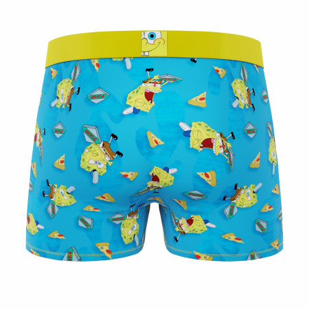 Crazy Boxer SpongeBob SquarePants Boxer Briefs in Pizza Box