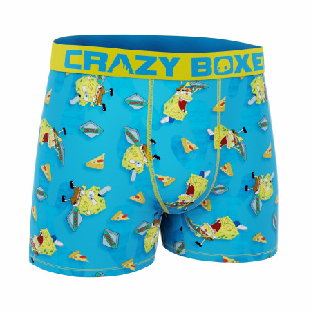 Crazy Boxer SpongeBob SquarePants Boxer Briefs in Pizza Box