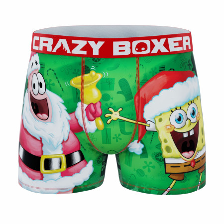 Crazy Boxers SpongeBob SquarePants Holidays Men's Boxer Briefs
