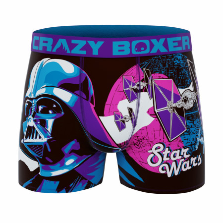 Crazy Boxers Star Wars Darth Vader Character Boxer Briefs in VHS Box